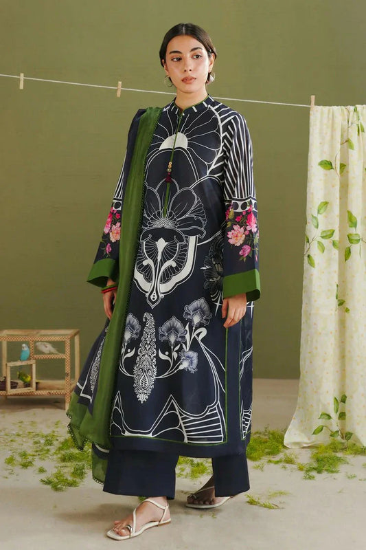 Zara Shahjahan - Coco Prints Drop 1 - Raya-10B - Unstitched