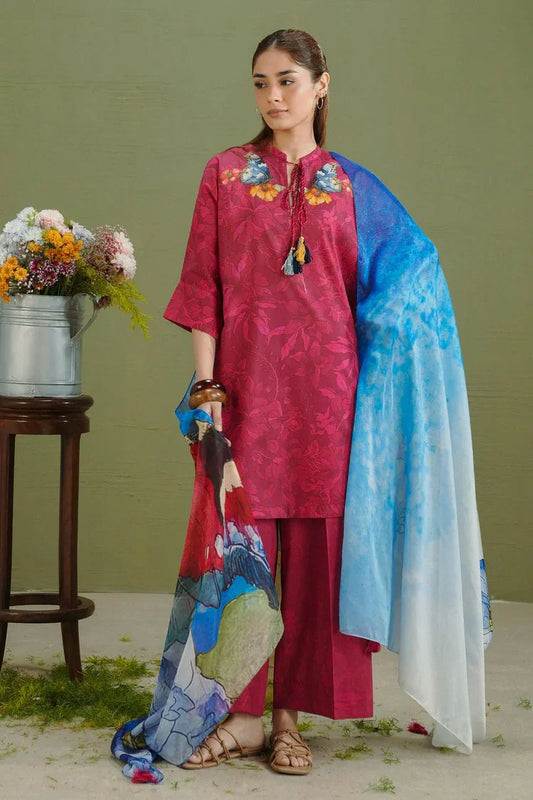 Zara Shahjahan - Coco Prints Drop 1 - Gece-5A - Unstitched