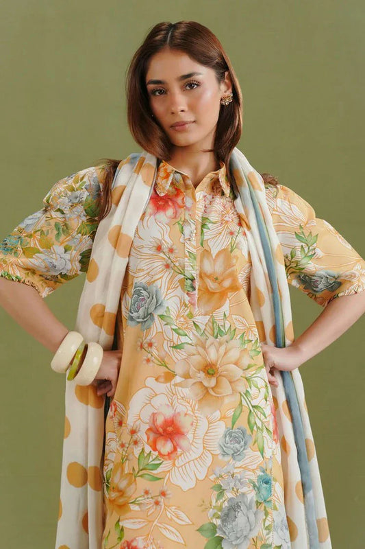 Zara Shahjahan - Coco Prints Drop 1 - Elix-9B - Unstitched