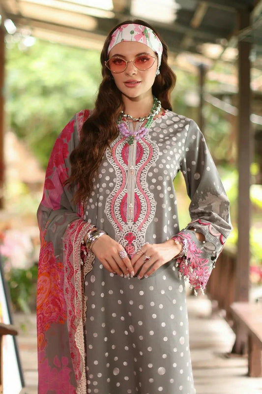 Charizma - Aniiq Embroidered Printed Lawn Collection Vol 2 - AN5-16 - Unstitched