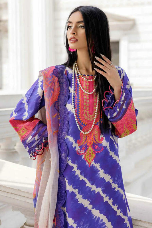 Charizma - Aghaaz e Nou Embroidered Lawn Collection Vol 1 - AG6-01 - Unstitched