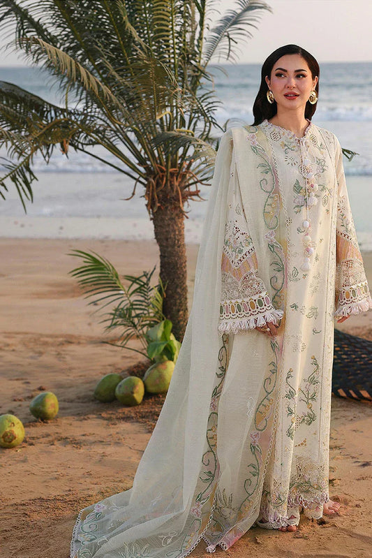 Qalamkar - Sahil Luxury Lawn Collection - SA-10 Ilara - Unstitched
