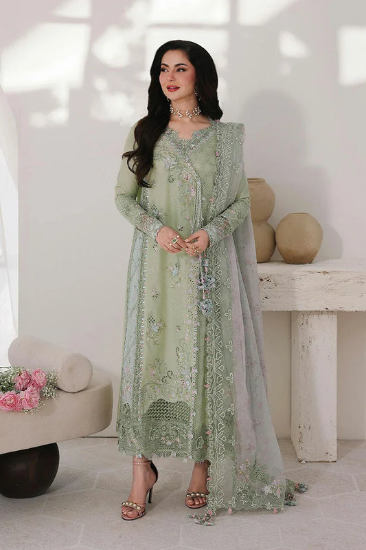 Qalamkar - Sahil Luxury Lawn Collection - SA-12 Jiya - Unstitched