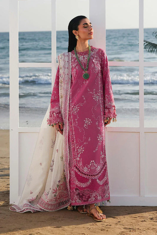 Qalamkar - Sahil Luxury Lawn Collection - SA-13 Tara - Unstitched