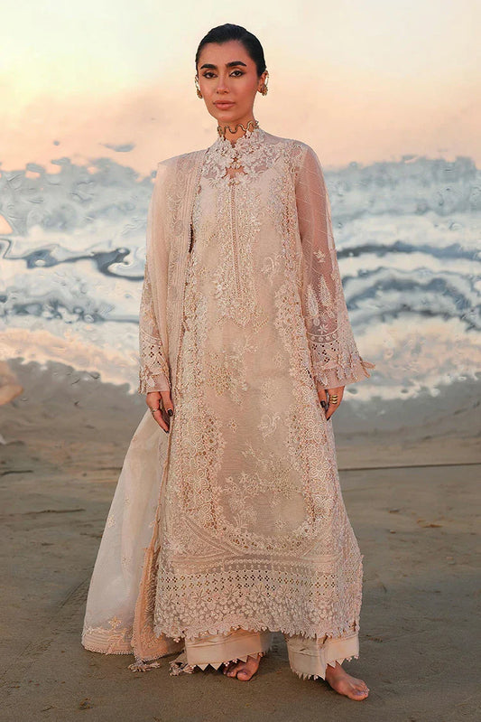 Qalamkar - Sahil Luxury Lawn Collection - SA-15 Nehan - Unstitched