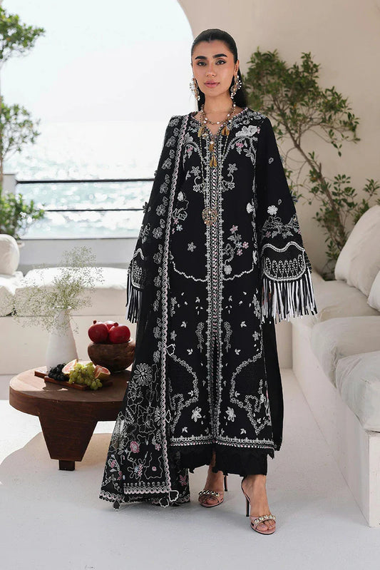 Qalamkar - Sahil Luxury Lawn Collection - SA-02 Liana - Unstitched