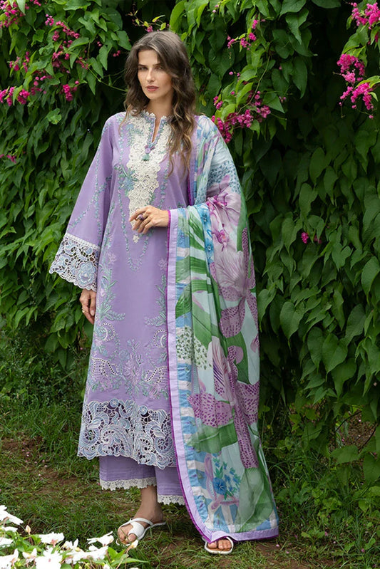 Mushq - Hemline The Secret Garden - 7A-Dewdrop Dance - Unstitched