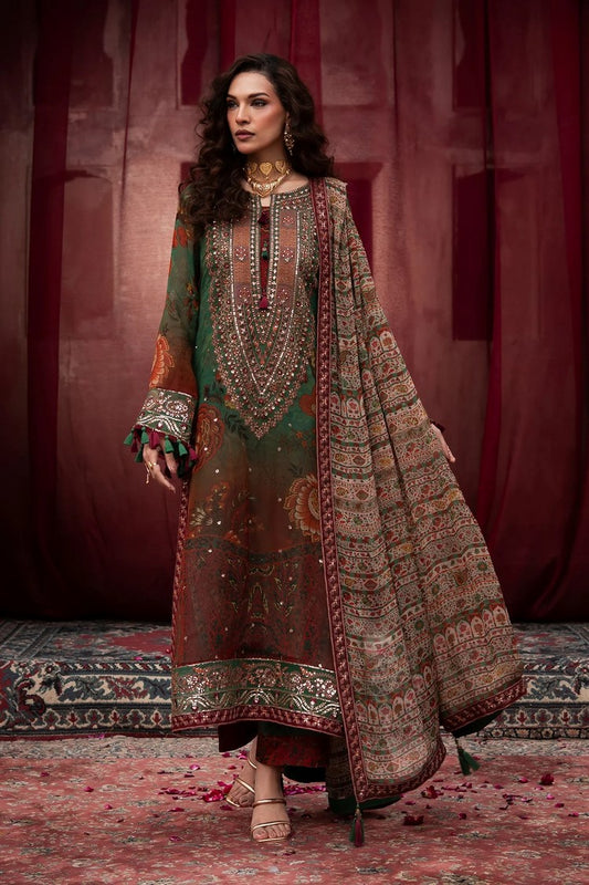 Charizma - Vasal Luxury Chiffon Festive Edit Vol 1 - VSL6-04 - Unstitched