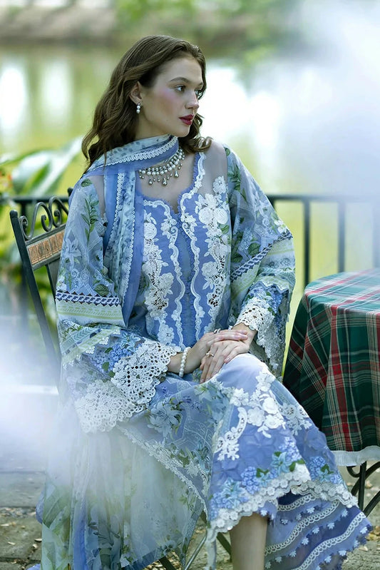 Elaf - Signature Florals Whispers Collection - ESA-8B ANASTASSIA - Unstitched