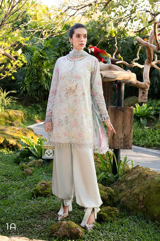 Maria B - Safari Scape M Prints Summer Collection - Design-1A - Unstitched