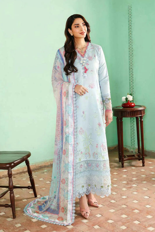Roheenaz - Summer Reverie Luxury Lawn Collection - 10-Solenne - Unstitched