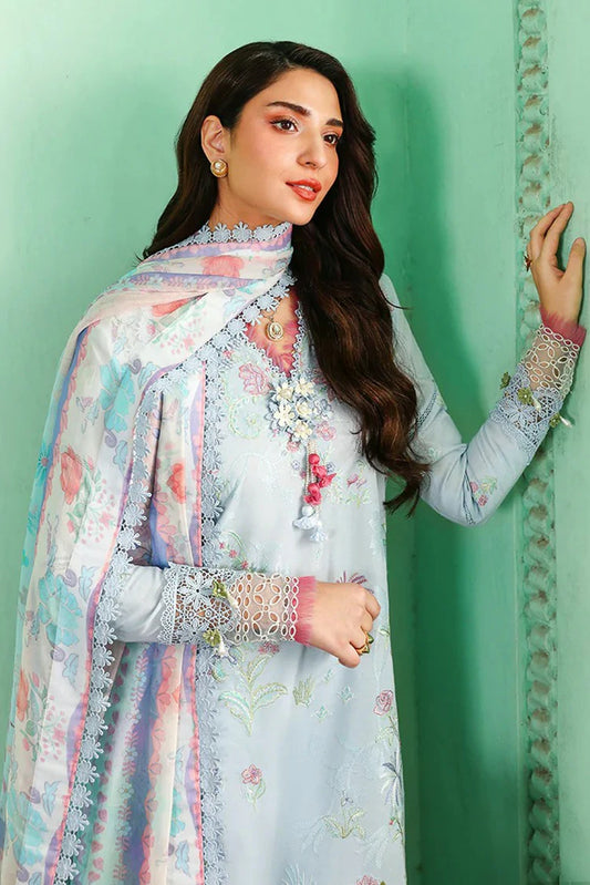 Roheenaz - Summer Reverie Luxury Lawn Collection - 10-Solenne - Unstitched