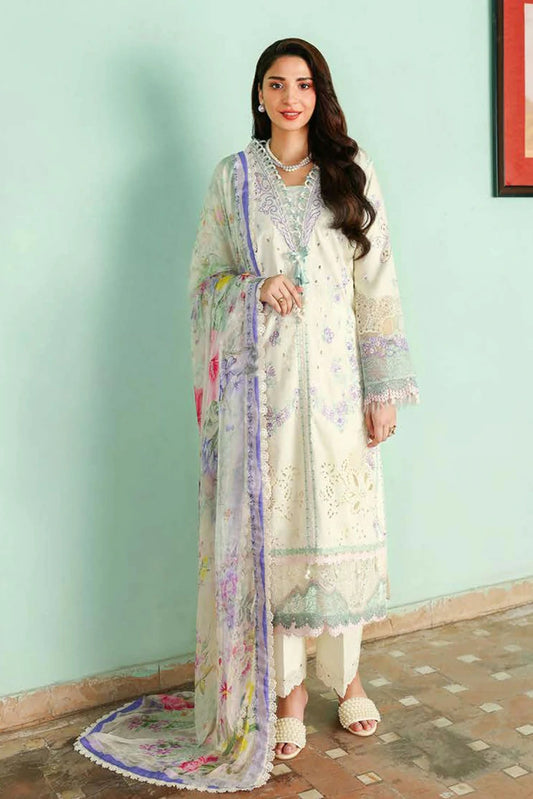 Roheenaz - Summer Reverie Luxury Lawn Collection - 02-Celestia - Unstitched