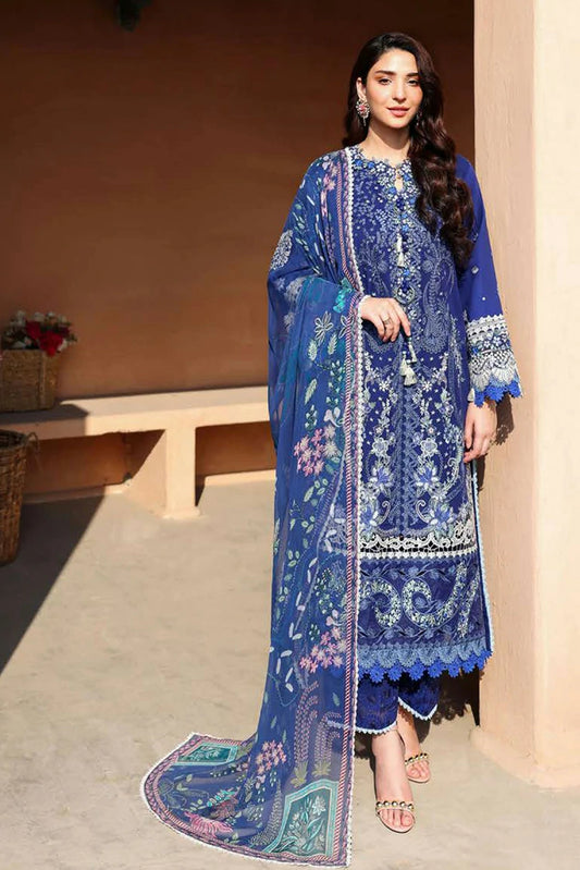 Roheenaz - Summer Reverie Luxury Lawn Collection - 06-Lunara - Unstitched