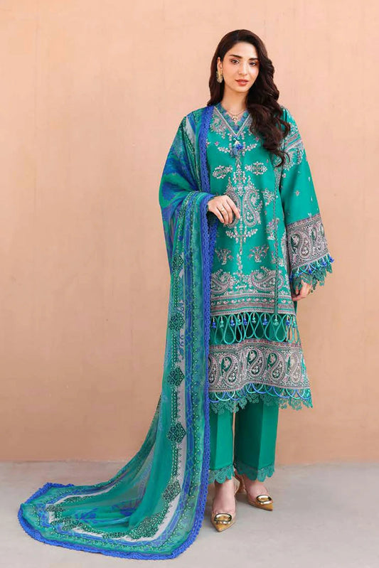 Roheenaz - Summer Reverie Luxury Lawn Collection - 08-Moonveil - Unstitched