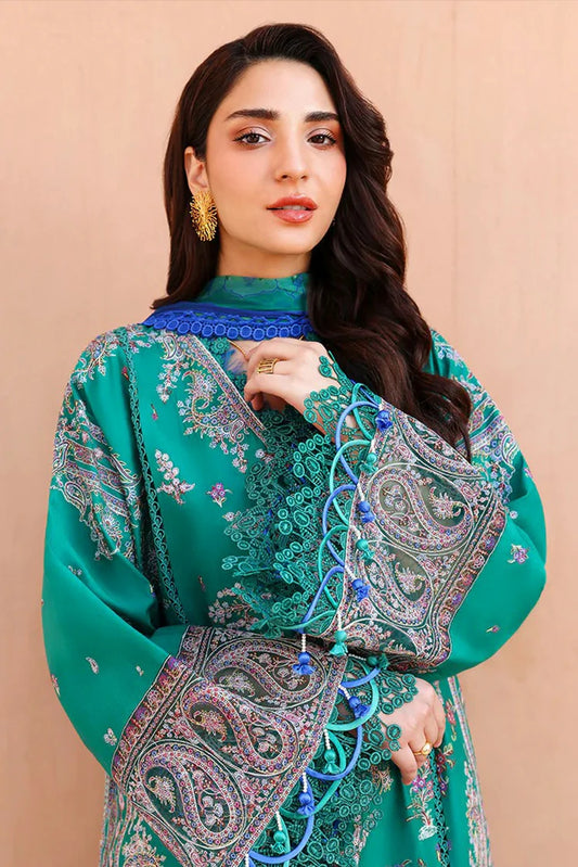 Roheenaz - Summer Reverie Luxury Lawn Collection - 08-Moonveil - Unstitched