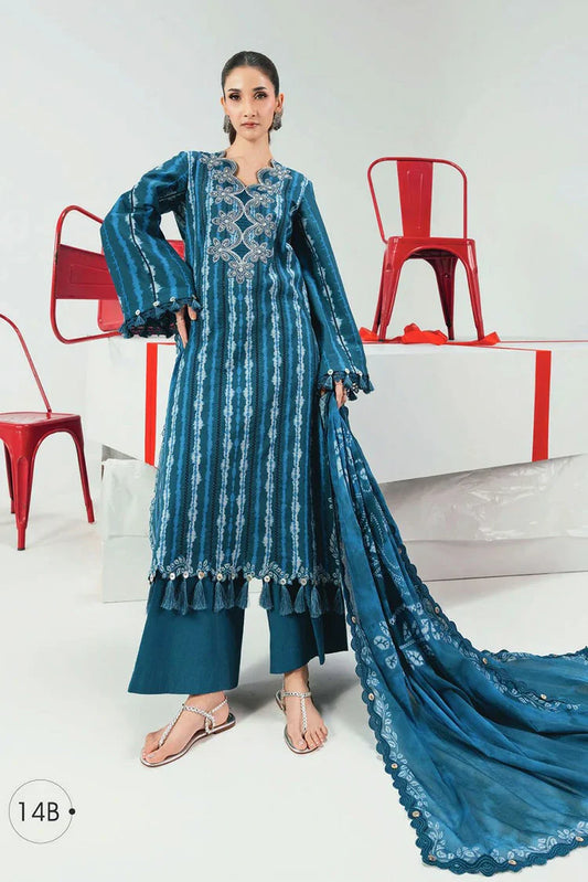 Maria B - M Basics Spring Summer Edition Vol 1 - Design-14B - Unstitched