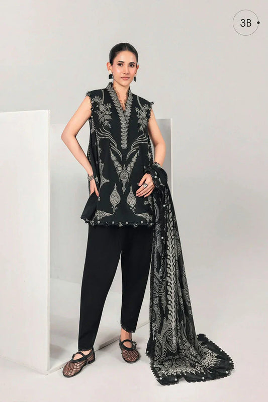 Maria B - M Basics Spring Summer Edition Vol 1 - Design-3B - Unstitched