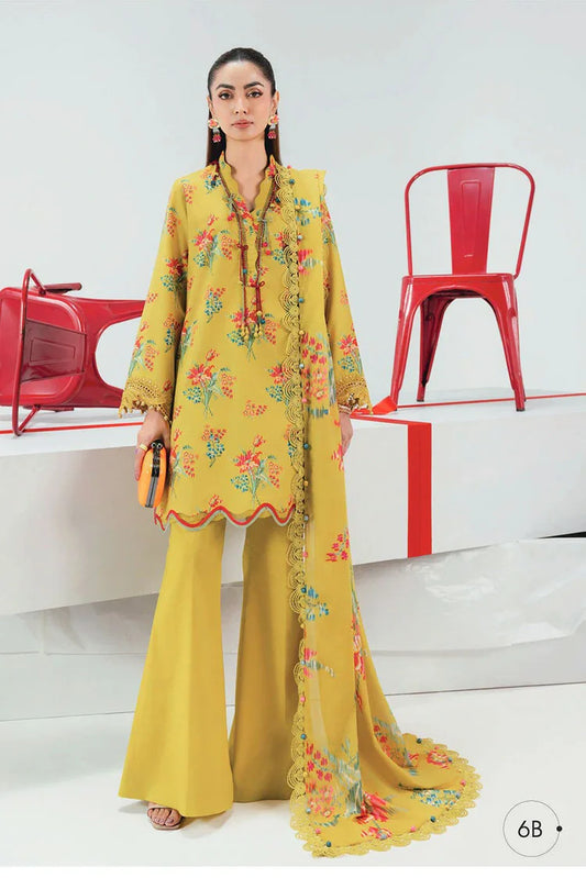 Maria B - M Basics Spring Summer Edition Vol 1 - Design-6B - Unstitched