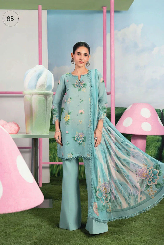 Maria B - M Basics Spring Summer Edition Vol 1 - Design-8B - Unstitched