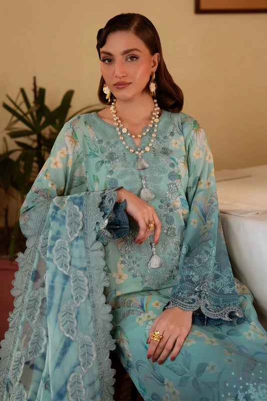 Nureh - Maya Embroidered Swiss Lawn Collection Vol 1 - NS-160 - Unstitched