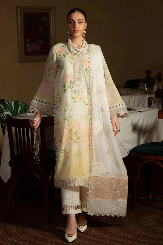 Nureh - Maya Embroidered Swiss Lawn Collection Vol 1 - NS-163 - Unstitched
