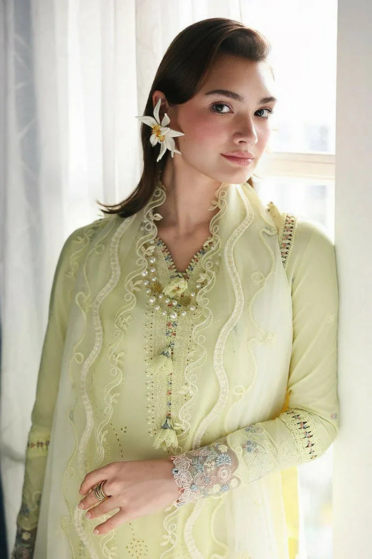 Qalamkar - Qline Lawn Drop 1 - RP-13 MOONSTONE - Unstitched