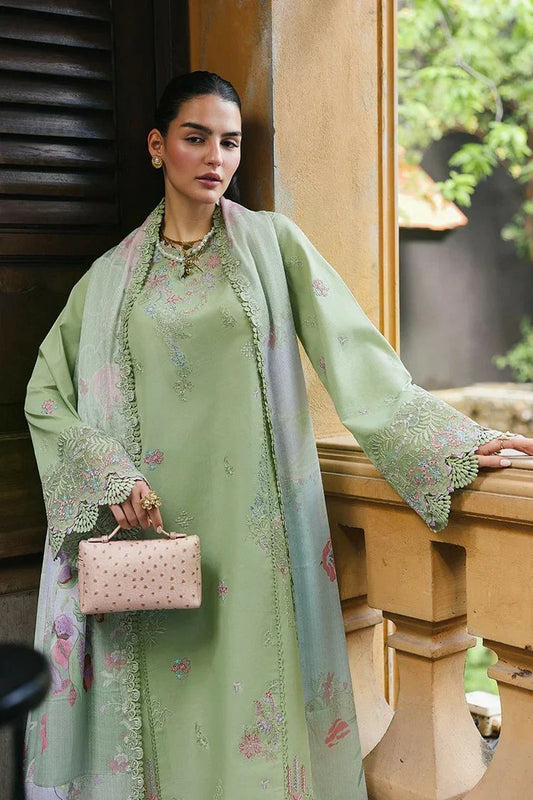 Qalamkar - Qline Lawn Drop 1 - RP-15 RIVAH - Unstitched