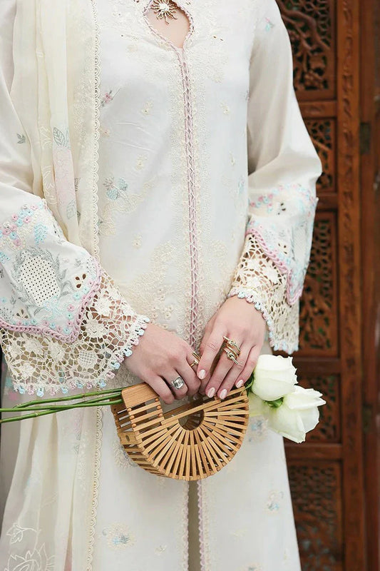 Qalamkar - Qline Lawn Drop 1 - RP-01 SAVERA - Unstitched
