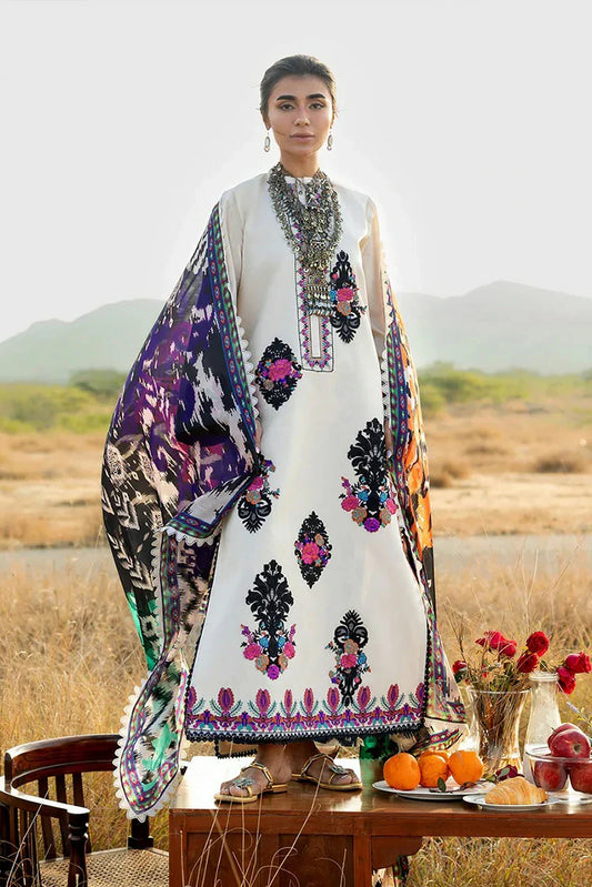 Zainab Chottani - Luxury Lawn Collection - Nivara 17 - Unstitched