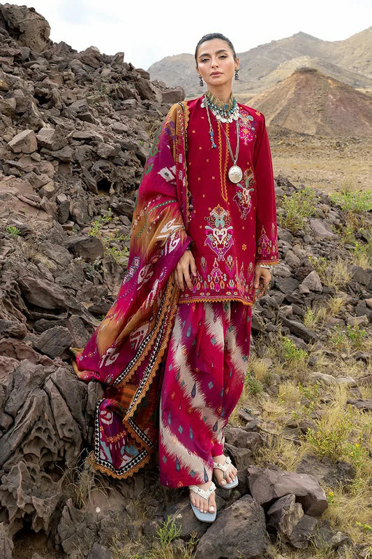 Zainab Chottani - Luxury Lawn Collection - Zamira 07 - Unstitched