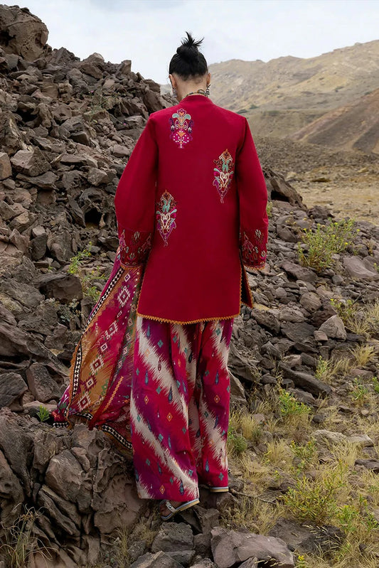Zainab Chottani - Luxury Lawn Collection - Zamira 07 - Unstitched