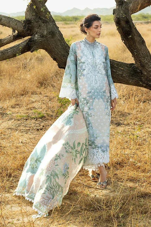 Zainab Chottani - Luxury Lawn Collection - Liyana 08 - Unstitched