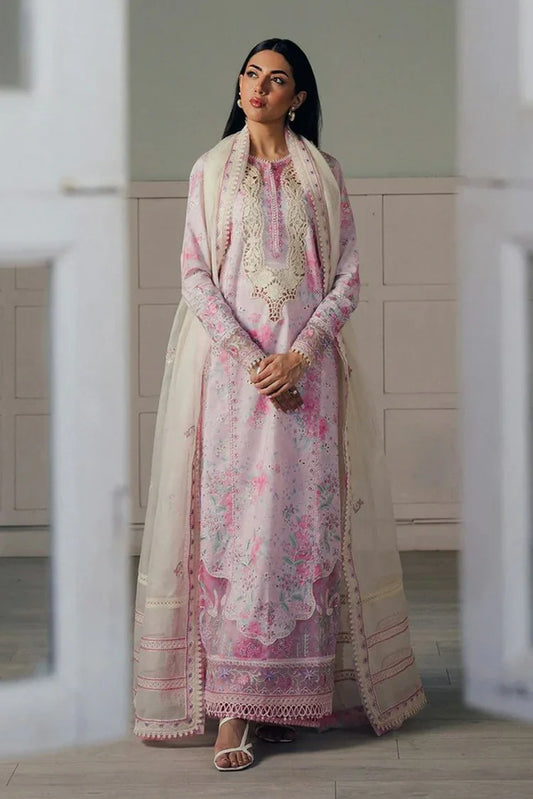 Afrozeh - Daybreak Summer Lawn Collection - 1142-Skydust - Unstitched