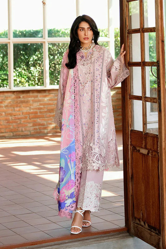 Mushq - A Moi Held by Love Luxury Lawn - 03U-Opulent Whisper - Unstitched