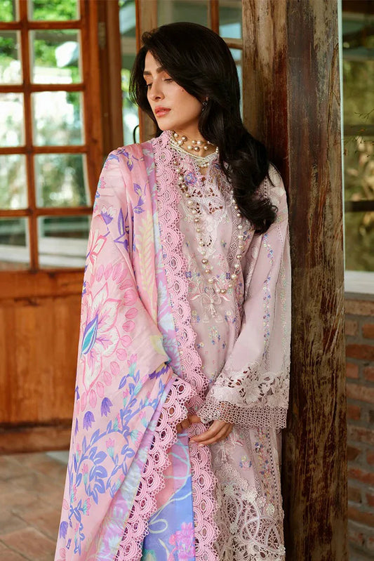 Mushq - A Moi Held by Love Luxury Lawn - 03U-Opulent Whisper - Unstitched