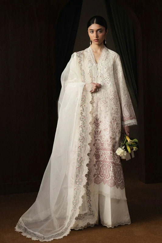 Zara Shahjahan - Satori Lawn Collection - HOSHIMI-D12 - Unstitched