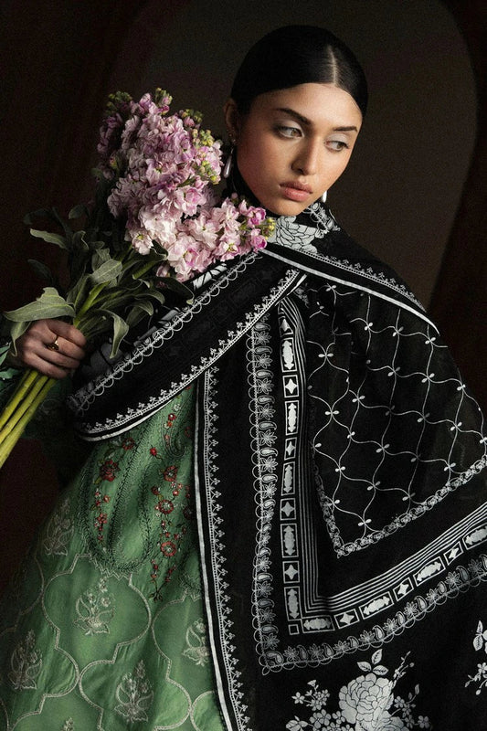 Zara Shahjahan - Satori Lawn Collection - MIDORIYA-D6 - Unstitched