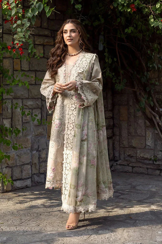 Elaf - Luxury Lawn - ELY-2A CAMELLIA - Unstitched