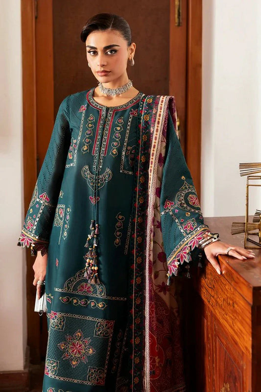 Jazmin - Shahkaar Luxury Lawn SS - SL26-D10 - Unstitched