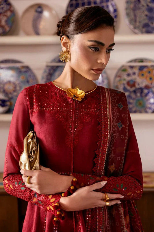 Jazmin - Shahkaar Luxury Lawn SS - SL26-D06 - Unstitched