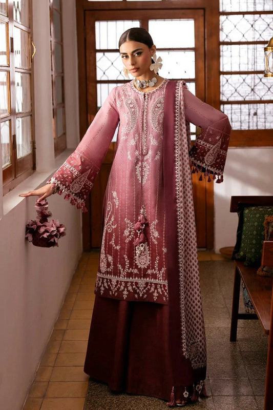 Jazmin - Shahkaar Luxury Lawn SS - SL26-D08 - Unstitched