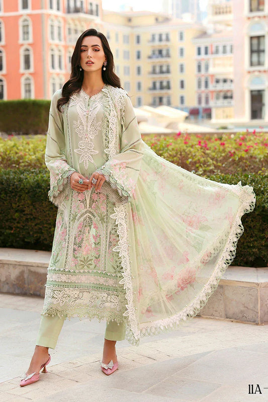 Maria B - Timeless Elegance Luxury Lawn - Design-11A - Unstitched