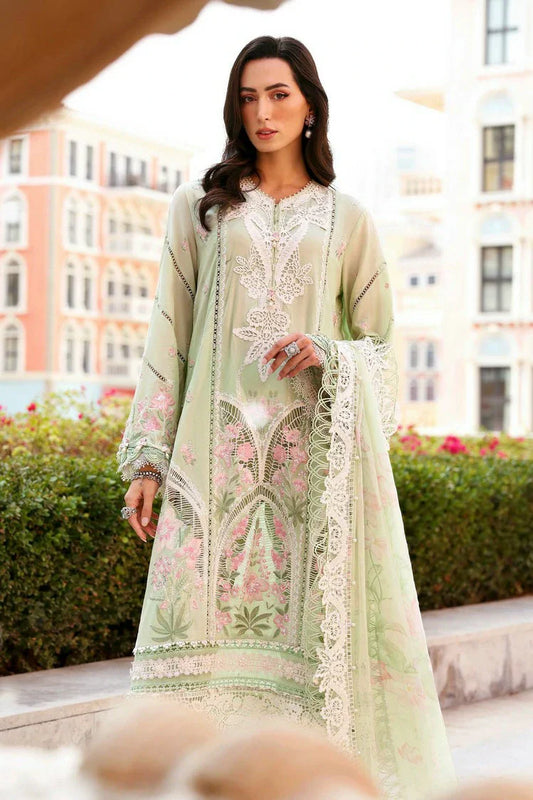 Maria B - Timeless Elegance Luxury Lawn - Design-11A - Unstitched