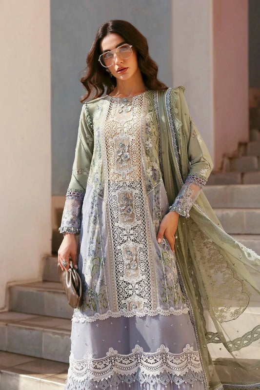 Maria B - Timeless Elegance Luxury Lawn - Design-6B - Unstitched