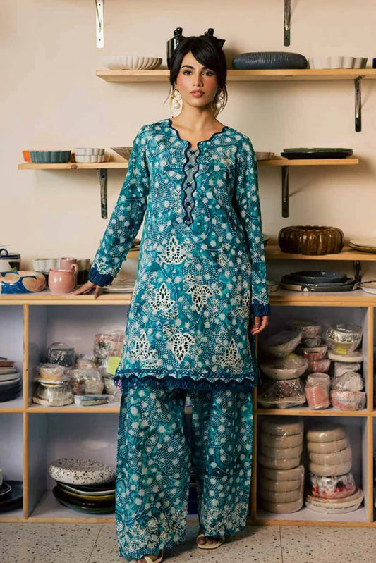 Nureh - Ballerina Embroidered Chikankari 2 Piece Collection Vol 1 - NU2-196 - Unstitched