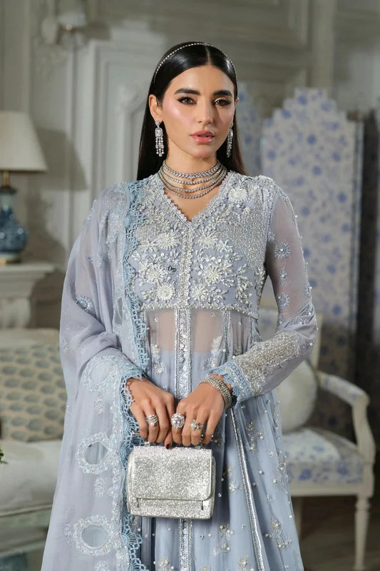 Maryam Hussain - Meer Embroidered Chiffon - 02-Falaq - Unstitched