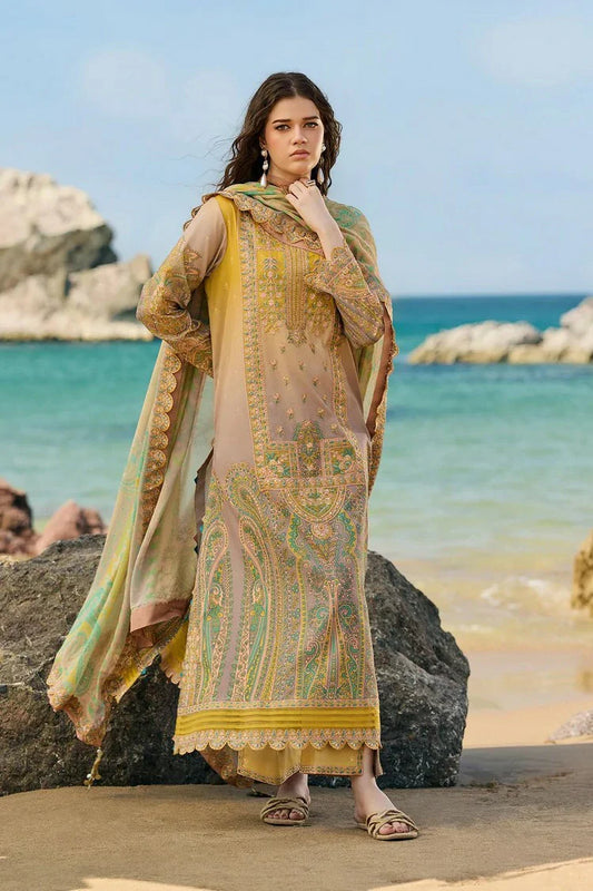 Charizma - Swissmiss Embroidered Swiss Voil Collection Vol 1 - CSM6-01 - Unstitched