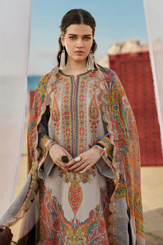 Charizma - Swissmiss Embroidered Swiss Voil Collection Vol 1 - CSM6-02 - Unstitched