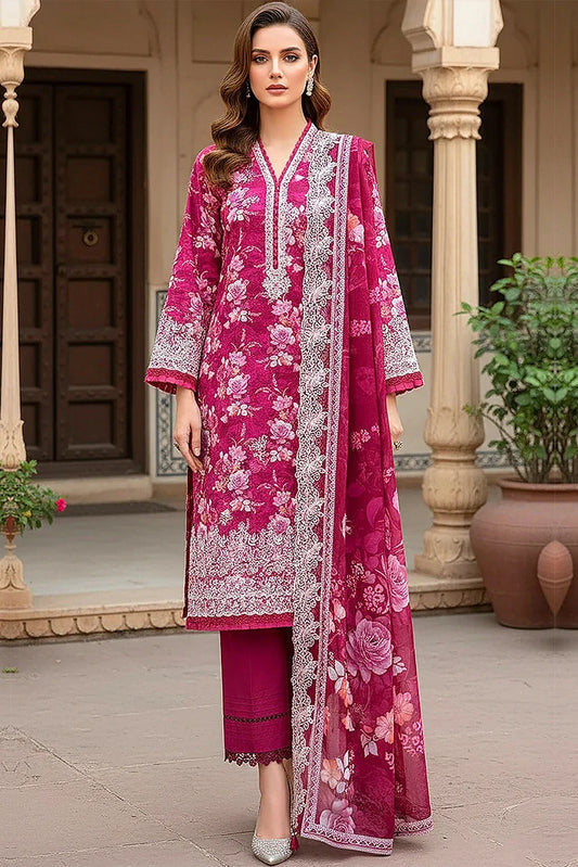 Lakhany - Chikankari Festive Collection - LG-RL-0363 - Unstitched